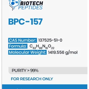 BPC-157 5mg/10mg research peptide vial – Biotech Peptides