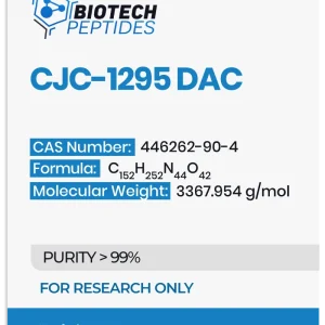 CJC-1295 DAC 5mg research peptide vial – Biotech Peptides