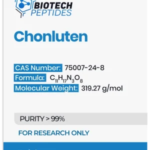 Chonluten 20mg research peptide vial – Biotech Peptides