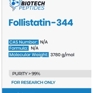 Follistatin-344 1mg research peptide vial – Biotech Peptides