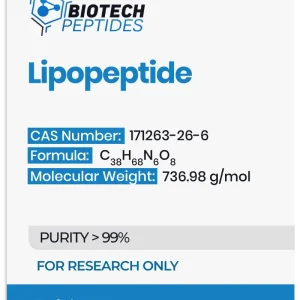 Lipopeptide 200mg research peptide vial – Biotech Peptides
