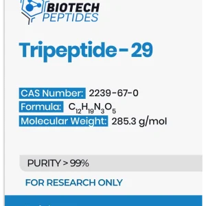 Tripeptide-29 200mg research peptide vial – Biotech Peptides